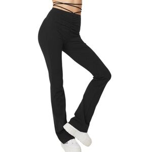 ALO Yoga Black Boot Cut Flare Pants